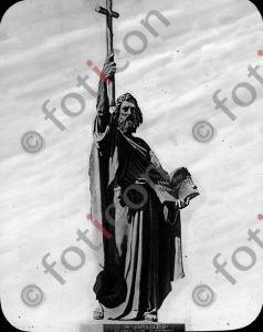 Der heilige Bonifatius sw --- The Saint Boniface bw